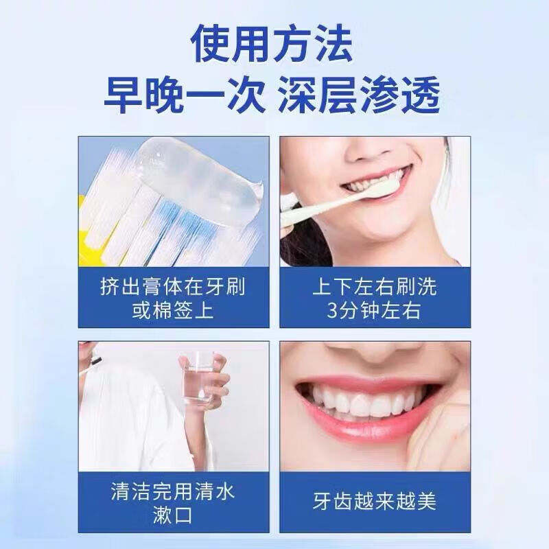 李时珍牙龈萎缩脱敏膏状牙科分离剂牙齿松动牙周炎出血肿痛固齿修复膏 买3赠2【疗程装】医用脱敏膏牙龈萎缩专用