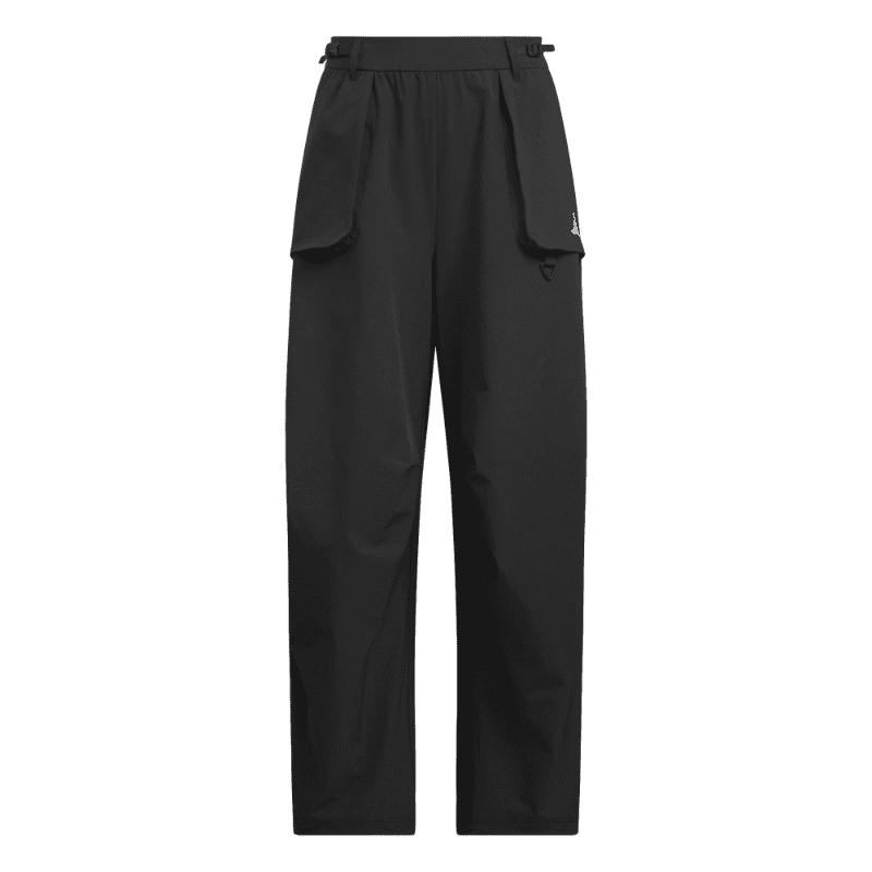 adidas機能風(fēng)可調(diào)節(jié)寬松直筒運動褲女春季新款阿迪達斯官方輕運動 黑色 M
