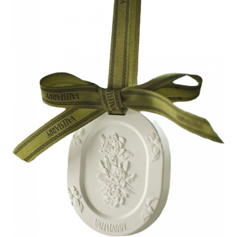 菓凱車載香薰汽車掛件車用固體香膏香水香氛梔子花裝飾品擺件 月下鈴蘭