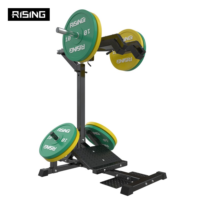 锐思 健身房商用简约版哈克深蹲架 蹲腿器 腿部力量训练健身器材 哈克