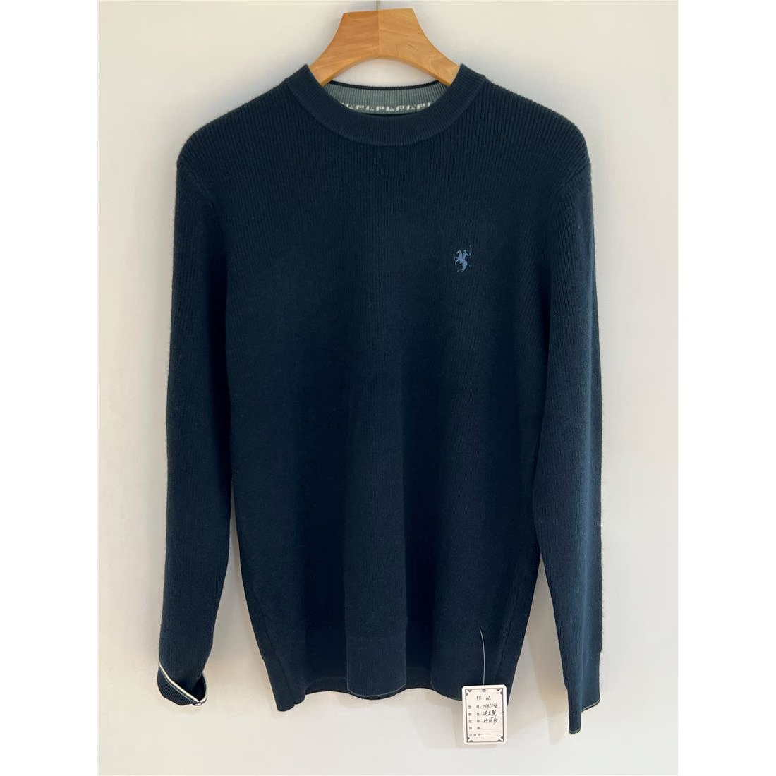 保罗·彼得保罗彼得 男子时尚休闲保暖舒适针织衫 MFCD34320 藏青色 厚款 M