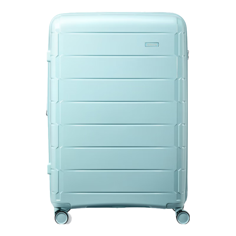 美旅箱包行李箱20英寸可扩容拉杆箱轻盈旅行箱多彩云感箱泡沫蓝NI8密码箱