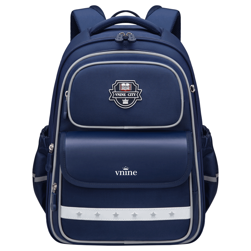 第九城（V.NINE）小學生書包男孩1-3-6年級護脊減負兒童書包女生大容量雙肩包背包