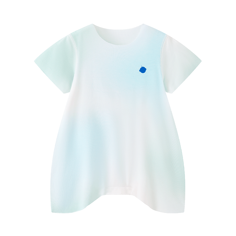 babycare山茶花寶寶爬服春夏連體衣包屁衣新生嬰兒衣服 薄荷泡泡 90cm 