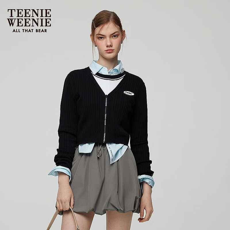 Teenie WeenieС��Ůװë��֯�������ʱ��ײɫ���������� ��ɫ M