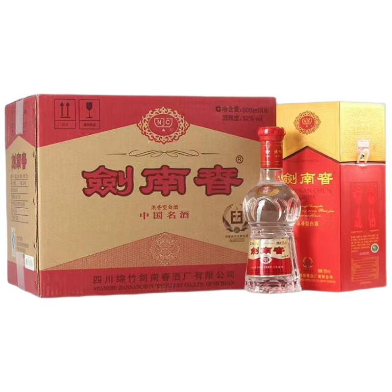 ���ڲ�����Jiannanchun/���ϴ� ˮ���� 52�� Ũ���� 6ƿ 500ml 2999Ԫ