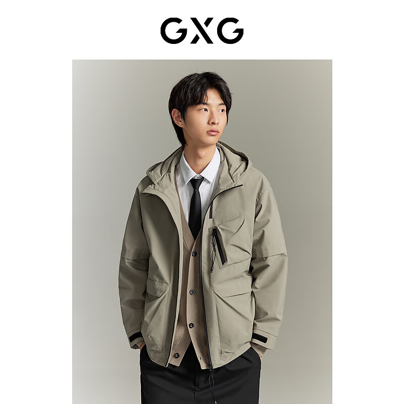 GXG��װ ������ñ�п����� 2023���＾�¿�GEX12114763 ����ɫ XL