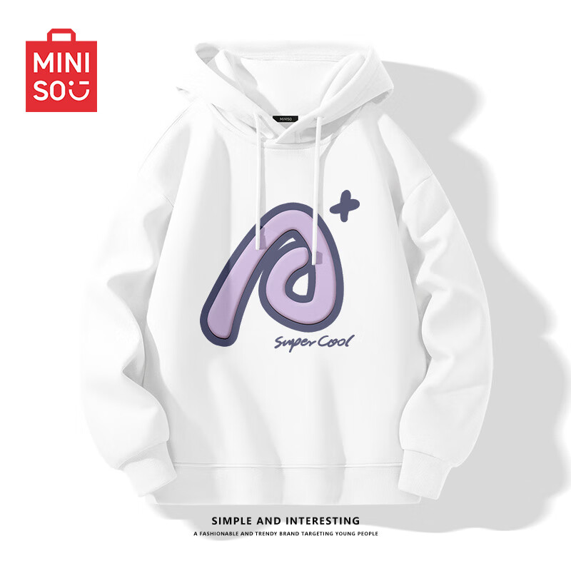 ���ڲ�����������Ʒ��MINISO��oversize��ʽ������ñ����������������ճ����д���ins����ñ�� ��ɫ(������ĸ) L 175 (�ղؼӹ����ȷ�)