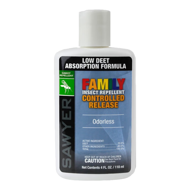 SAWYER索耶驱蚊乳液原装驱蚊虫防蚊水缓释避蚊胺乳液118ml 