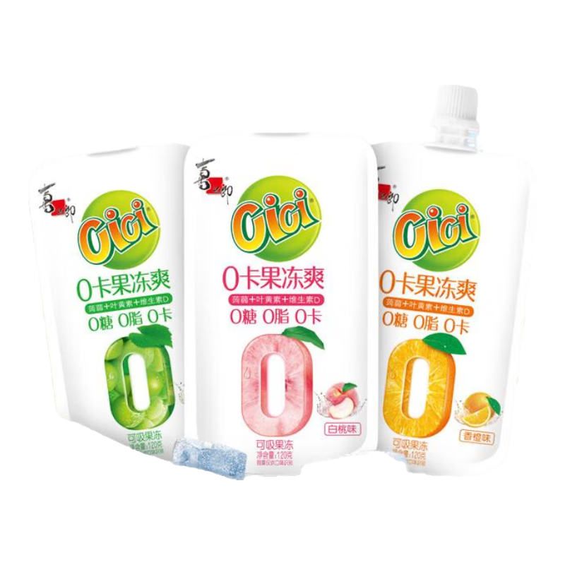 ���ڲ�����ϲ֮��0��CiCi����ˬ ������֬�㿨120��ÿ��װ��ͯ�����㿨�������ʳ ��0��-����ζ��120g*18��