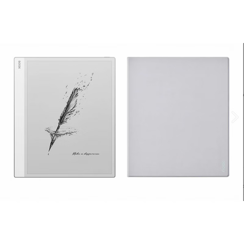 BOOX现货文石BOOX Note Max 13.3寸英寸大屏墨水屏电子书阅读器海外版 Note Max 浅灰磁吸保护套