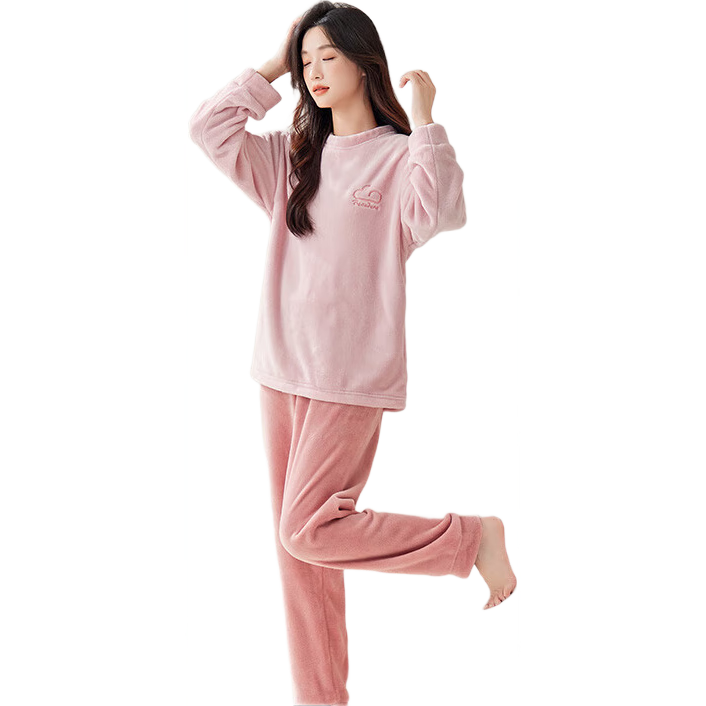 ŷ�Ϸ� Ůʿ˯���ﶬ��ɺ���޳���Բ����ͷ�Ӻ�ů�Ҿӷ���װ ��ɫ L 59.95Ԫ(����ȯ)