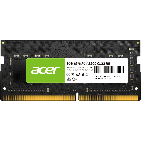 PLUSԱ곞acer8GB DDR4 3200Ƶ ʼǱڴ SD100ϵ(C22) 78.61Ԫ