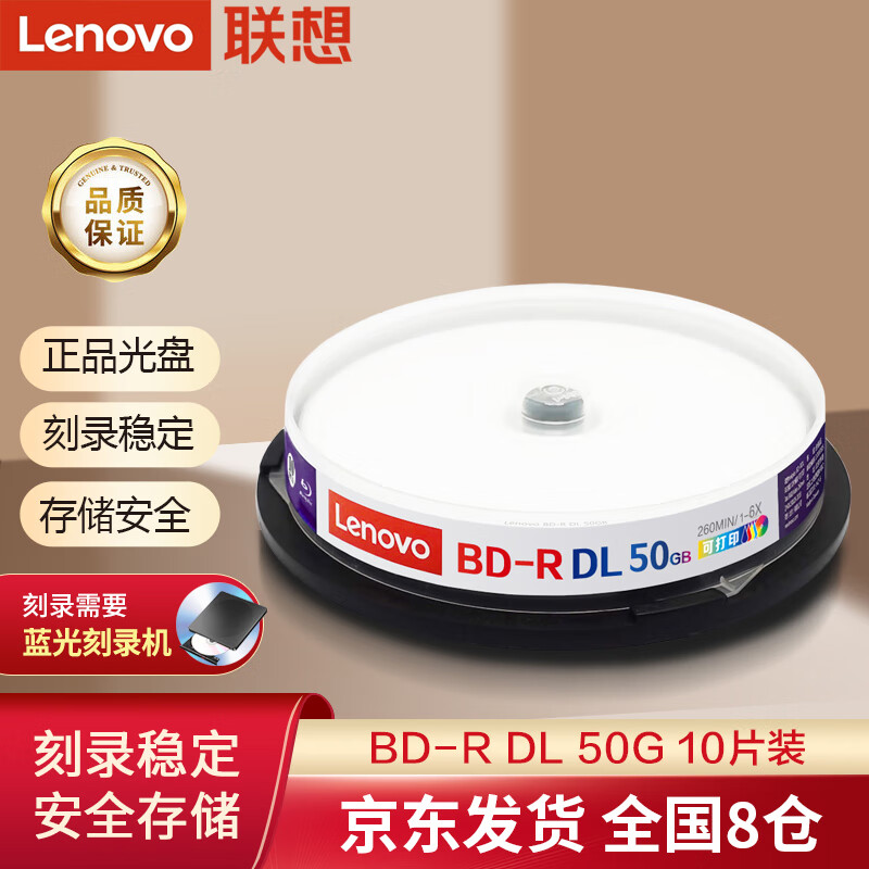 루LenovoBD-R DL հ׹/¼ 1-650GB ̨ϵ Ͱװ10Ƭ ɴӡʵ270Ԫ(2)