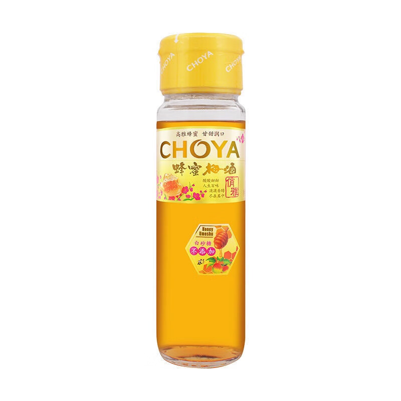 CHOYA日式梅酒 蜂蜜青梅果酒俏雅CHOYA蜂蜜梅酒甜酒蝶矢梅酒750ml 單瓶 俏雅蜂蜜梅酒750ml單瓶