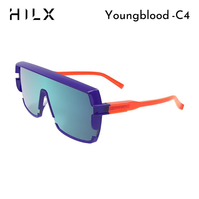 HILX Youngblood太阳镜加拿大墨镜新款潮偏光方镜防炫光专用眼镜 Young Blood-C4