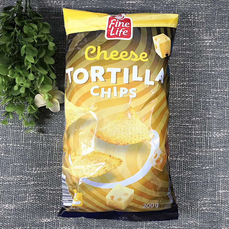 德龙超市比利时荟食FINE LIFE玉米片辣味 200g 原味 200g