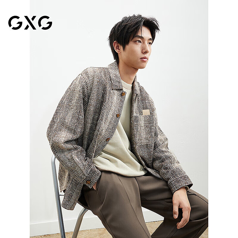 GXG��װ �̳�ͬ����ɫ����п� ��ɫ 170/M 247.2Ԫ