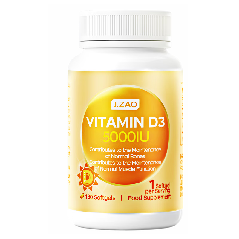 J.ZAO�����������ά��������ƿd3 5000iu180�����Ʊ���vd3���� 197.61Ԫ��3��(��65.87Ԫ/��)