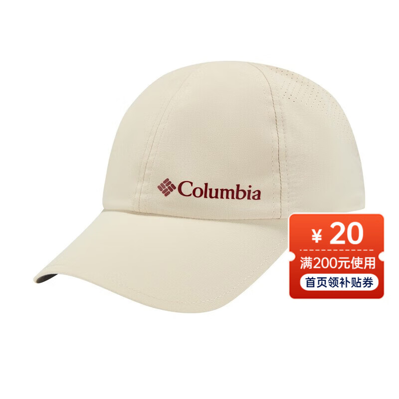 Columbia哥伦比亚户外秋季男女旅行帽软顶遮阳帽弯檐棒球帽CU0129 CU0129160 OS