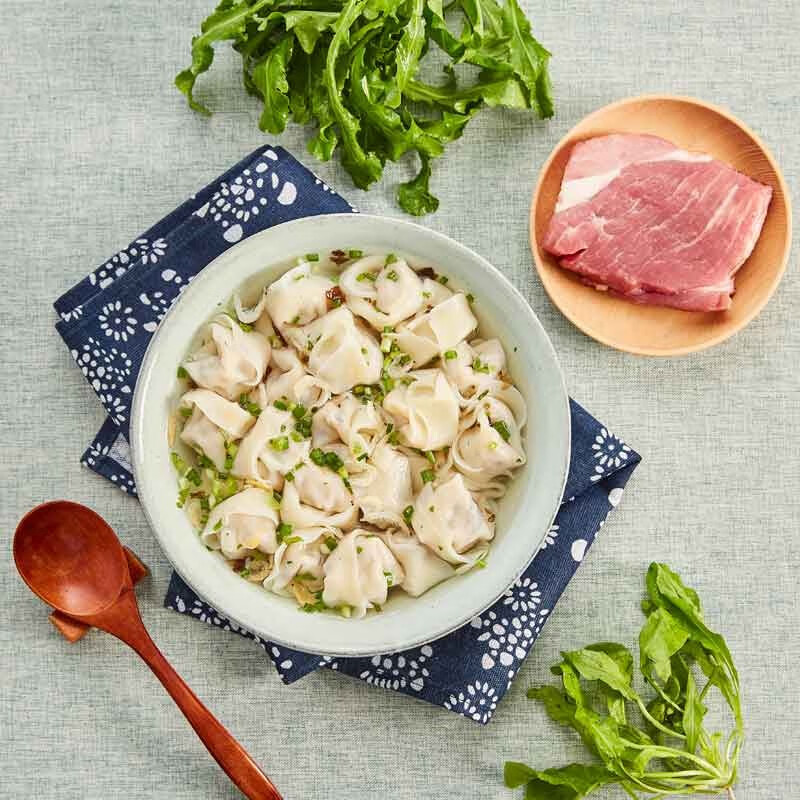 思念薄皮小云吞餛飩305g*6包 早餐夜宵速食薺菜三鮮美豬肉小水餃 珍味三鮮305g*3包含調(diào)料包