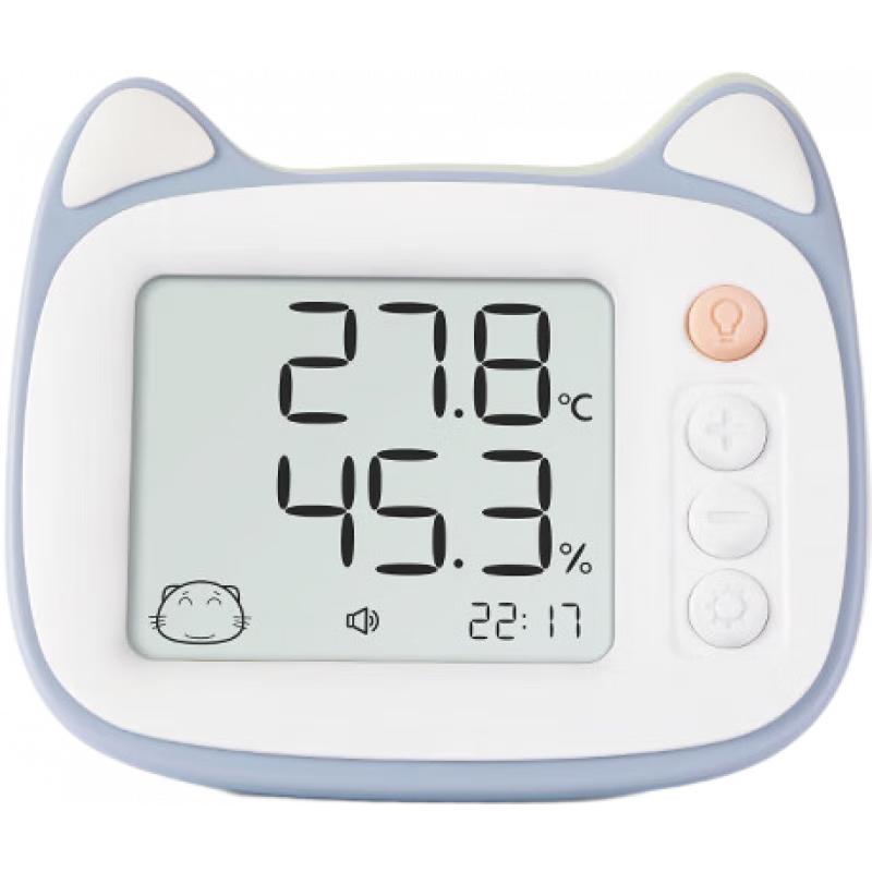 美德時(shí)（Anymetre）電子溫濕度計(jì)家用室內(nèi)精準(zhǔn)室溫計(jì)嬰兒房數(shù)顯客廳母嬰溫度計(jì) 1婦幼中心專(zhuān)用、國(guó)家認(rèn)證測(cè)量精