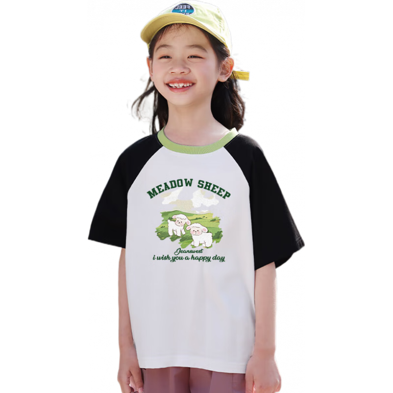 ���ڲ�������ά˹ͯװŮͯ����T��2025�ļ��¿��ͯ����Բ�������д�ͯ������װ���䳱 �����޲����/J��ƺ���� 120