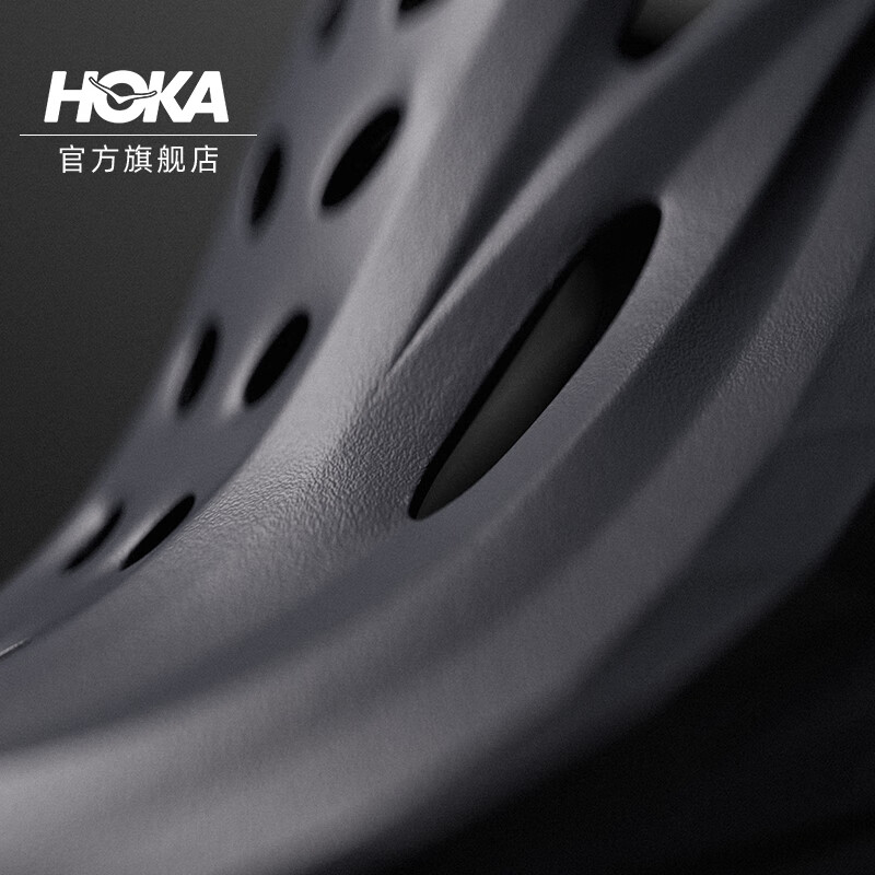 HOKA男女鞋夏奥拉MULE舒缓拖鞋ORA RECOVERY MULE一脚蹬 黑色/黑色 42.5