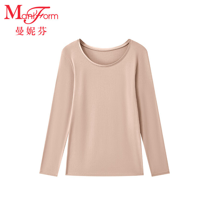 曼妮芬【轻暖】莫代尔桑蚕丝女士秋衣舒适抗菌暖衣 灰色 L 京东折扣/优惠券