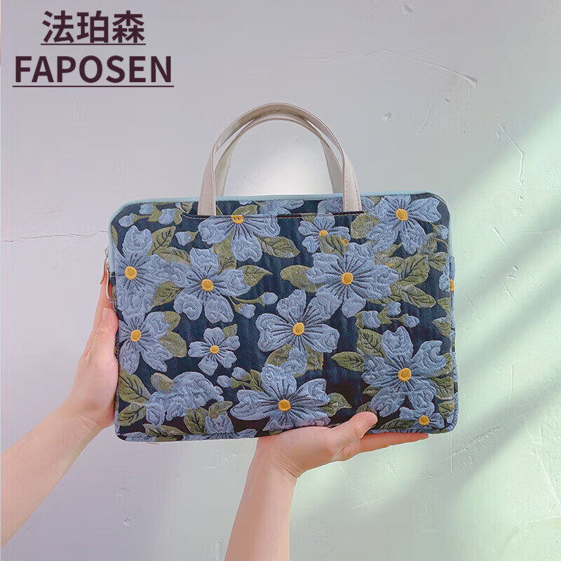法珀森（FAPOSEN）笔记本电脑包女款14寸手提适用苹果华为联想女士2023新款16英 【星辰花】 11.6英寸