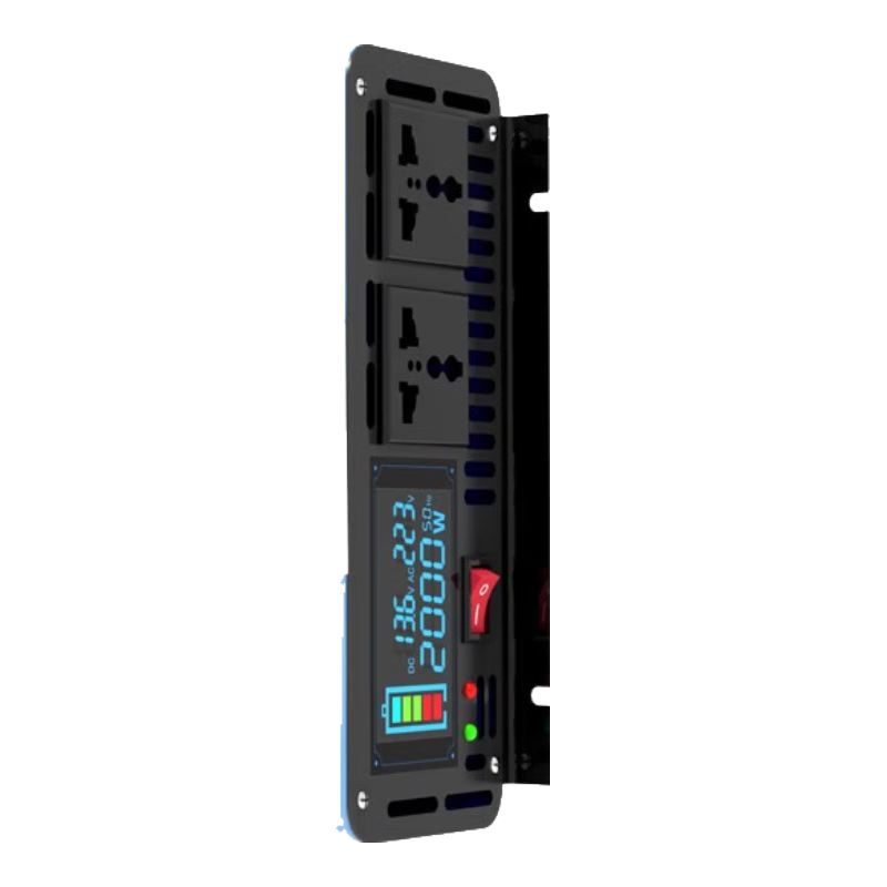 藍(lán)科迅12V24V轉(zhuǎn)220V6000W8000W純正玄弦波大功率逆變噐車(chē)載太陽(yáng)能變電器 1200W+單數(shù)顯 48V轉(zhuǎn)220V