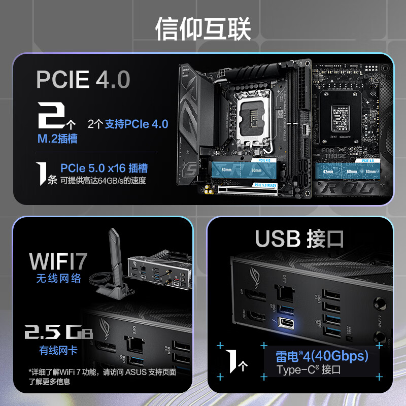 华硕 ROG STRIX B860-I GAMING WIFI 图 5