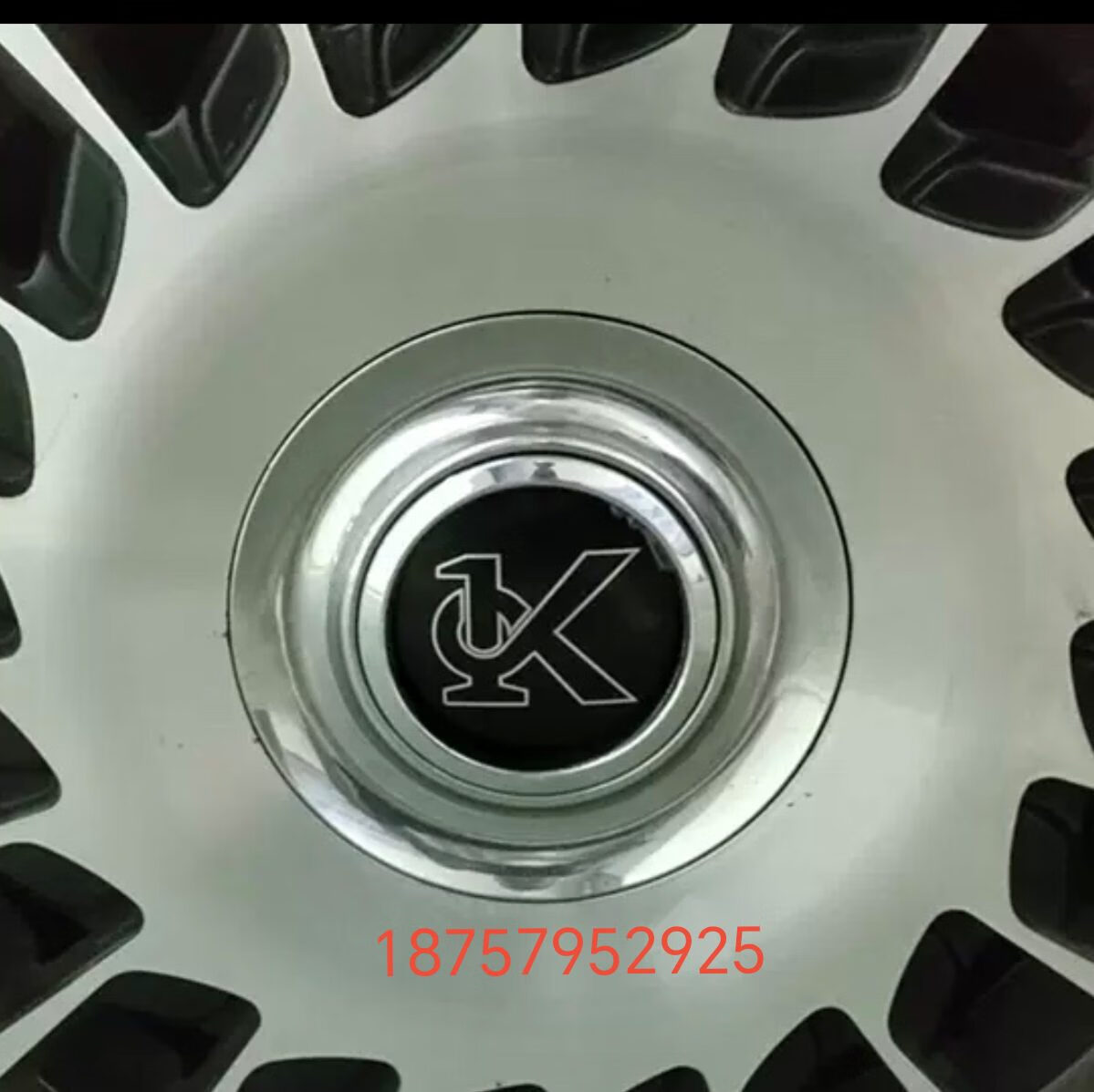 奔驰网红磁悬浮轮毂盖 适用巴博斯  klassen  卡尔森 k车标悬浮轮毂盖