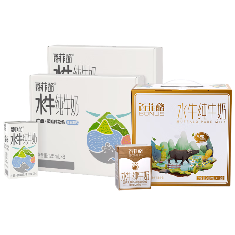 ���ڲ������ٷ�����ɽ����125ml*8��*2��+4.0gˮţ��ţ��12��/�� �������װ 99Ԫ