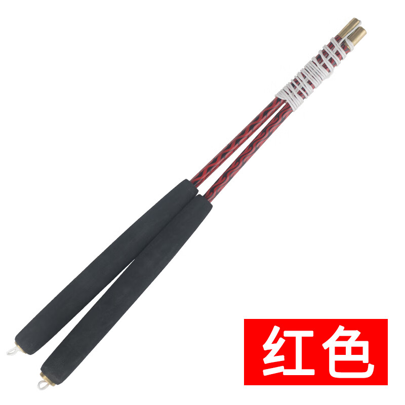 華鈴軸承空心穿線(xiàn)桿 空竹抖空竹 空竹桿 紅色 1軸
