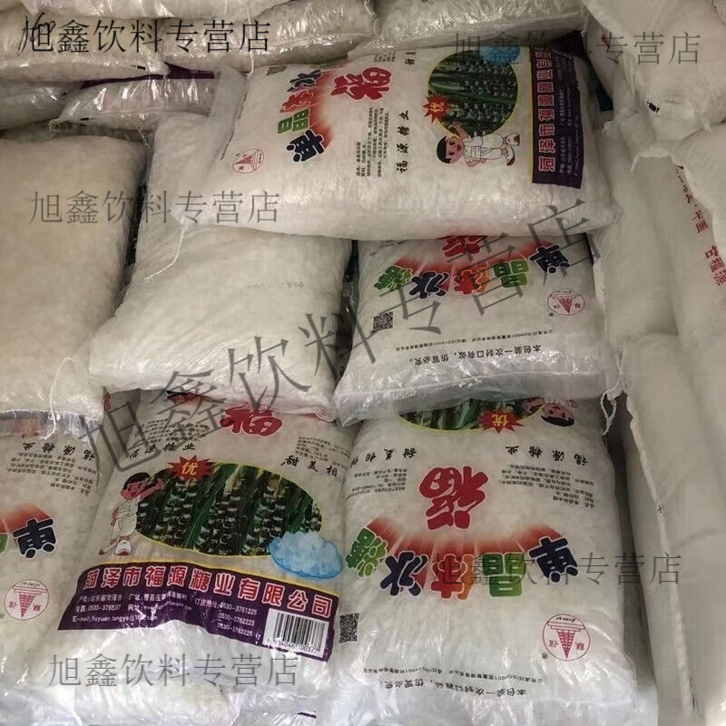食怀联谊单晶体白冰糖5斤/10斤/20斤/袋冰糖煲汤泡茶调味甜品食糖 福源单晶冰糖5kg/袋