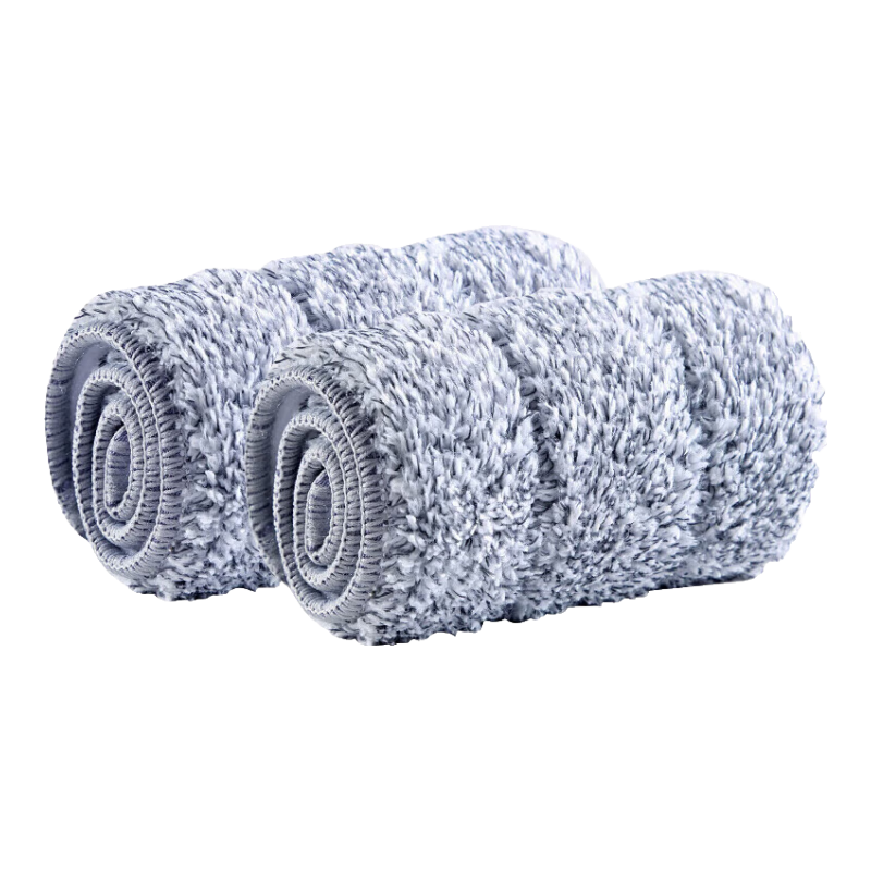 五月花平板拖把家用一拖凈懶人免手洗拖地神器拖布墩布 50cm免手洗配布*2