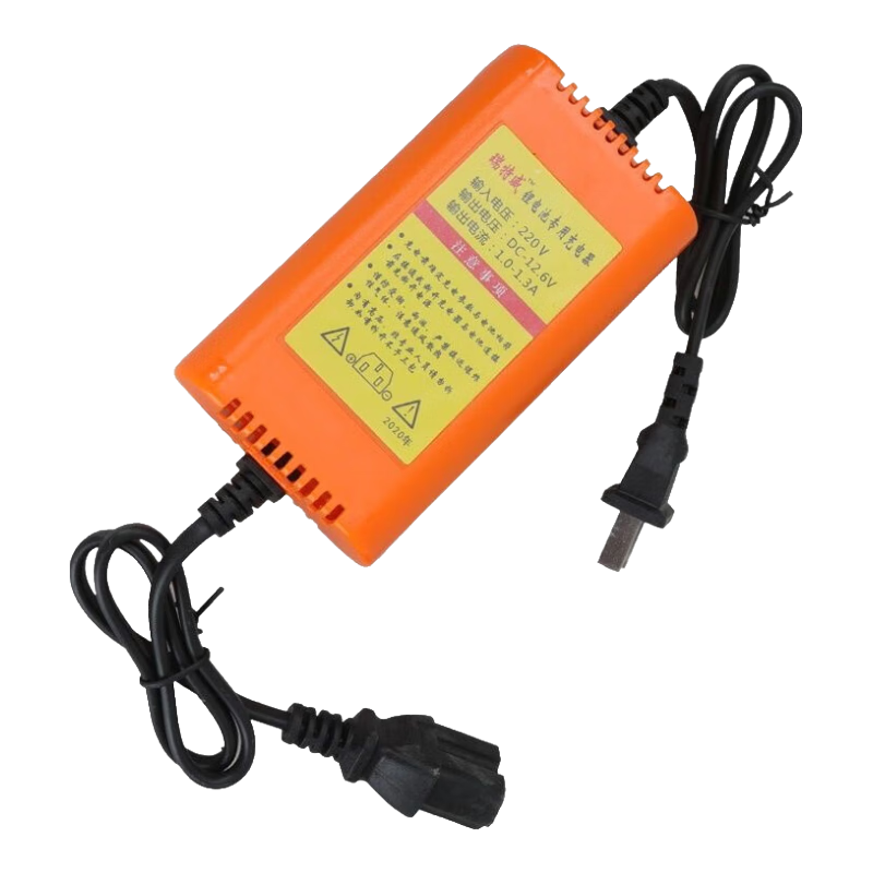 萌肉居 背負式農用電動(dòng)噴霧器充電器智能適用8A12V通用型充電器噴霧器配件 新能源鋰電池專(zhuān)用充電器