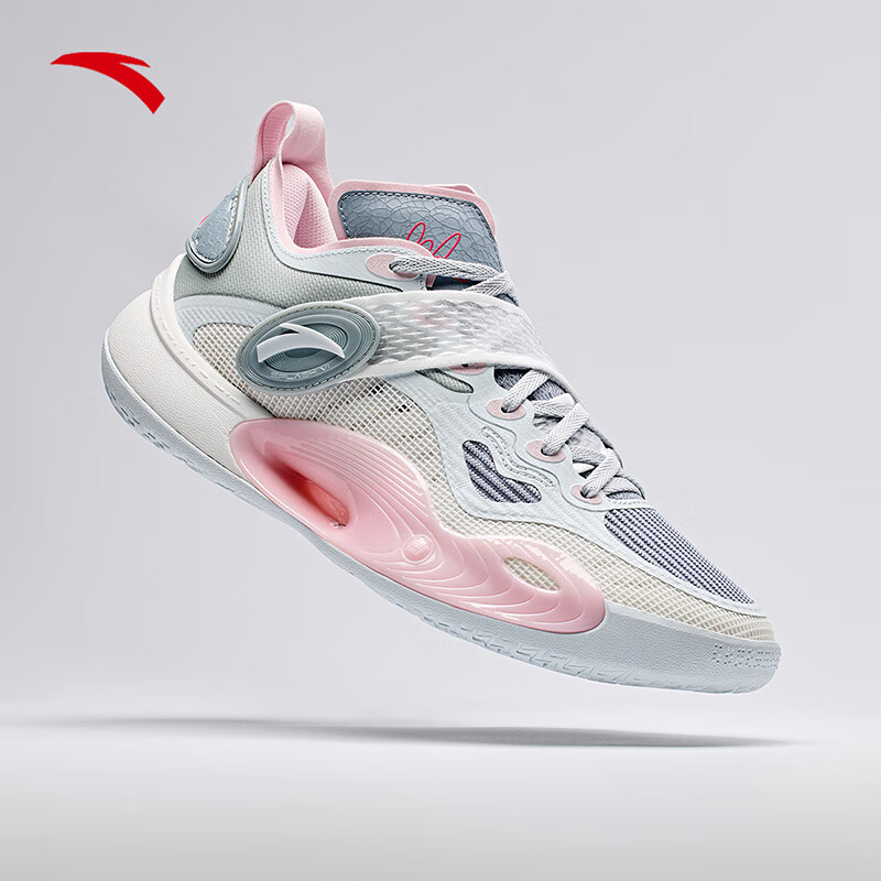 ��̤��ANTA��ˮ��6����Ь������ɭרҵ��ĥ�ⳡʵս͸��ˮ��صͰ��˶�Ь�� ��ˮ��6��ֽɯ��/�ƻ�ɫ-3 44.5 (10.5)