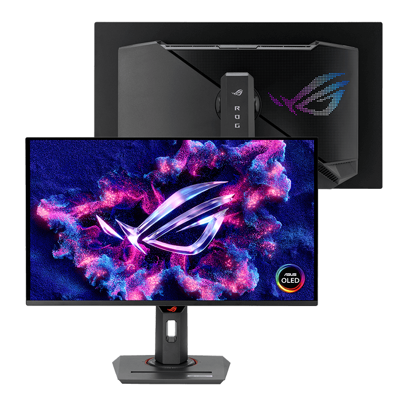 ˶ROG XG27UCDMG26.5ӢQD-OLEDʾ4K 240Hzʾ羺G-sync Type-C HDR400 DP1.410bit4564.16Ԫ