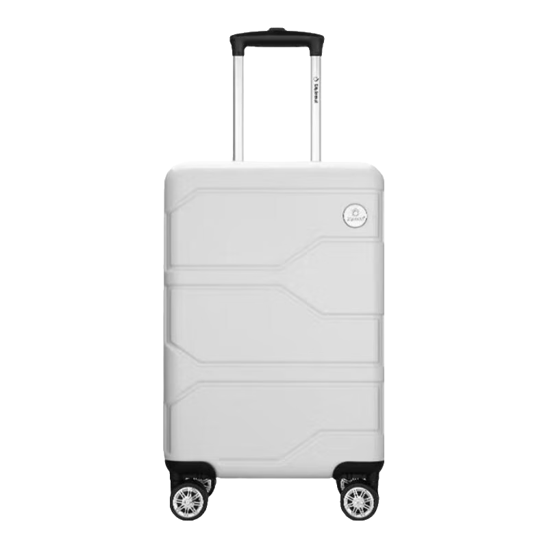 Diplomat外交官行李箱磨砂款旅行結婚箱可登機萬(wàn)向輪密碼拉桿箱TC-690系列 白色 24英寸 -適用中短途【需托運】