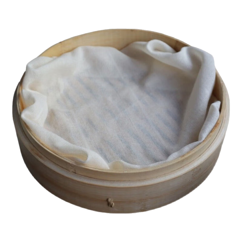 純棉蒸籠布蒸飯食品級(jí)紗布廚房紗布無紡紗布蒸饅頭蒸鍋墊布 4塊(40*40cm)