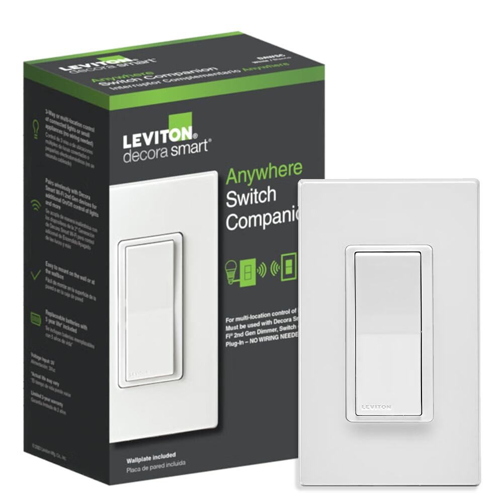立維騰（LEVITON）Decora 智能開關(guān) Decora WiFi 3/4/5路控制 白色
