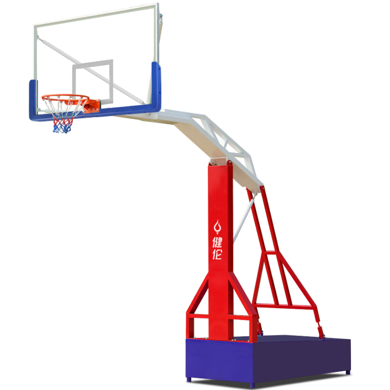 健倫（JEEANLEAN）【送貨上門】籃球架戶外標準籃球框架室外家用成人移動藍球架子 三色仿液壓(包安裝不含配重)