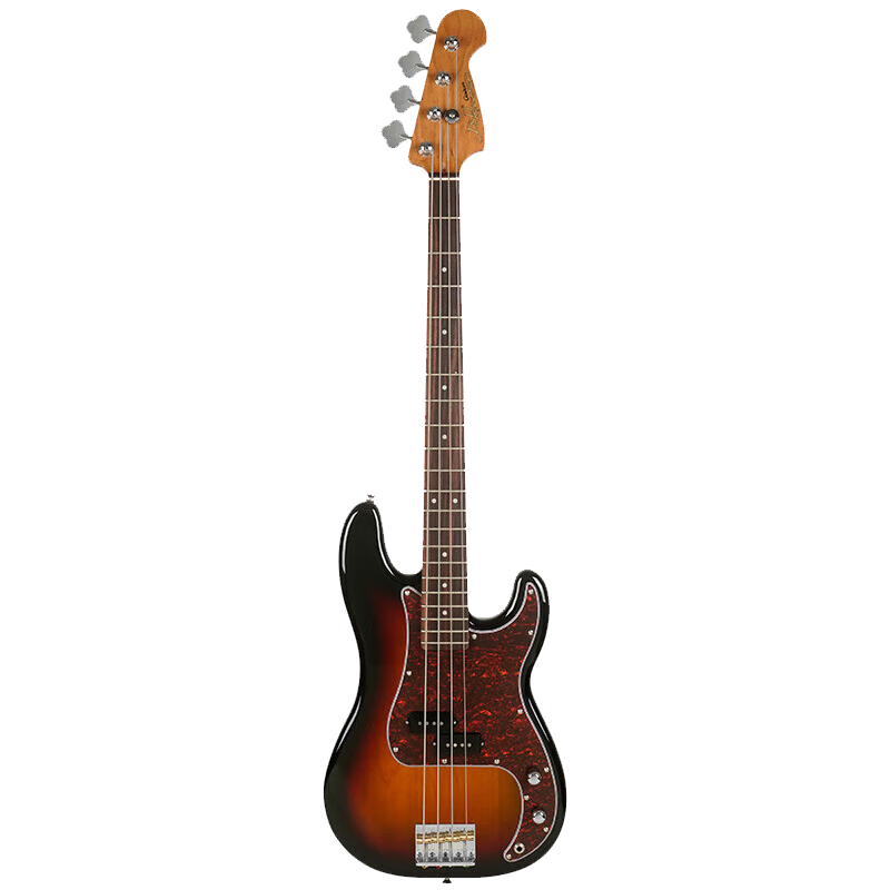 J&DGuitars電貝斯 JD貝司MV-PB60S 日落色 初學(xué)者入門(mén)男女學(xué)生貝司套裝