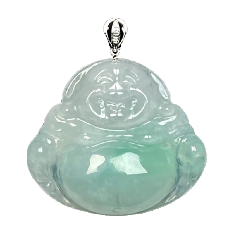 ڲ丣Ȼa18kŴ̰׵׹ʯշ ʽ(͸Լ29*25*5.5mm)1038Ԫ