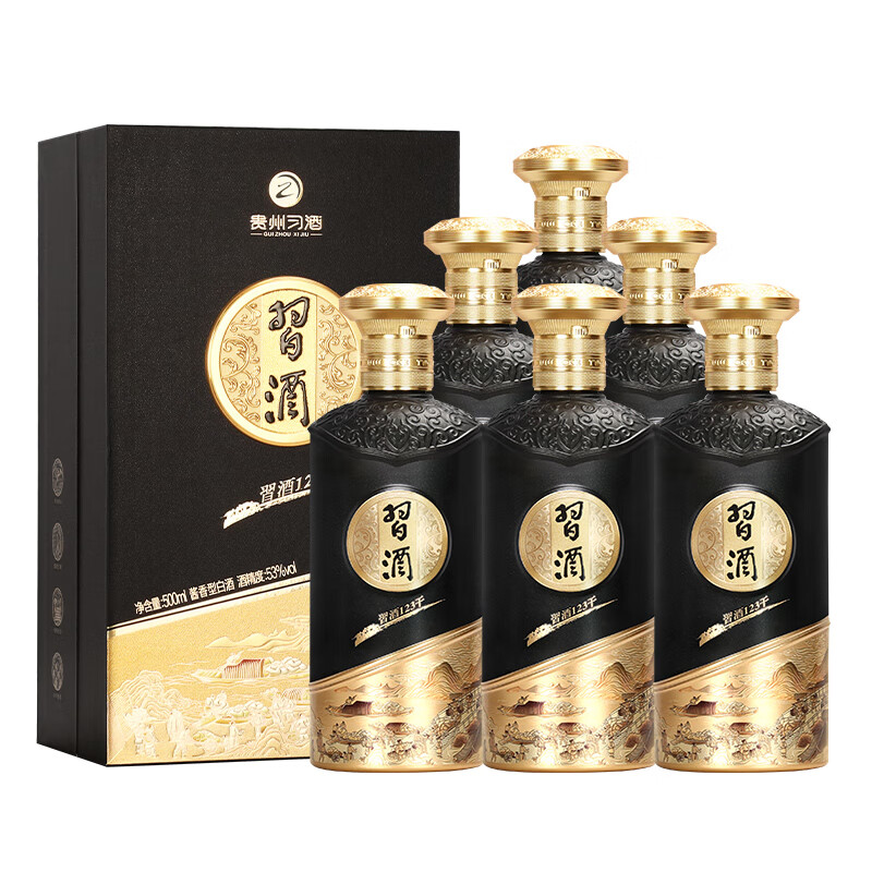 Amazon.co.jp: 貴州習酒 500ml アルコール53度 箱付 中国酒 中国