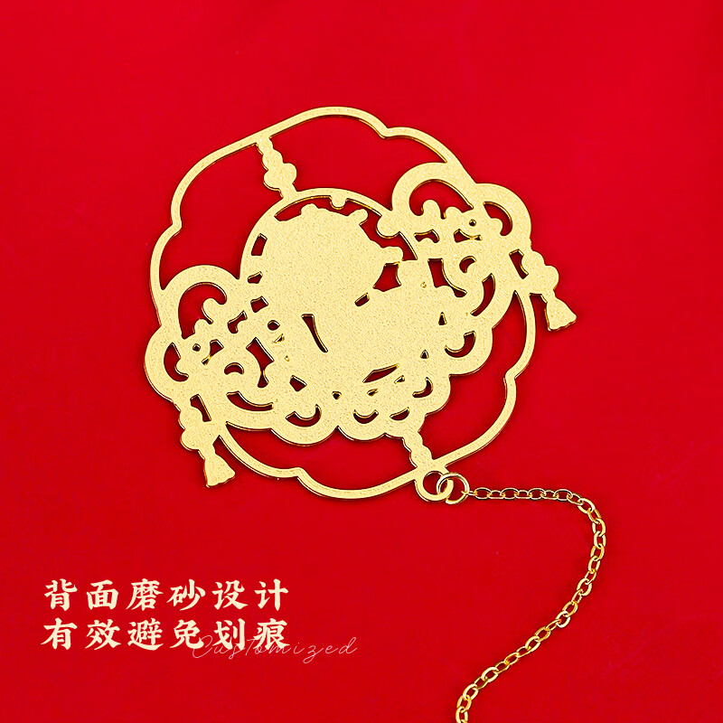 小雕匠金属书签文创礼盒蛇年高档精致北京故宫 古典中国古风生日礼物南京杭州博物馆文创纪念品定制刻字
