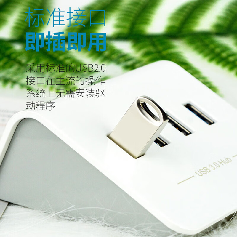 SomnAmbulist【精选直发】小容量u盘投标招标车载刻字金属防水公司广告礼品优盘定做logo刻字 批量logo HS136-金色 2GB