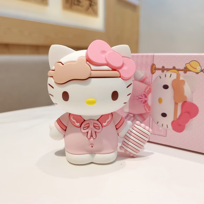 昱钧hellokitty凯蒂猫玩偶书包手链项链生日礼物可爱猫咪贴纸摆件礼物